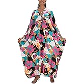 IMAGEKOPE Women 2025 Summer Kaftan Dresses Plus Size Bathing Suit Cover Up Moo Moos Beach Dress for Swimwear Caftan Dress