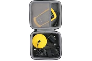 co2CREA Hard Travel Case Replacement for Lucky/Venterior VT-FF001 Handheld Fish Finder Portable Fishing Kayak Fishfinder Fish Depth Finder Fishing Gear Sonar Transducer