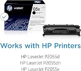 HP CE505X 05X High Yield Black Original LaserJet Toner Cartridge 6500 Pages view 2