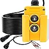 mxuteuk 4 Wire Dump Trailer Remote Control Switch 12V DC Up Down Switch ...