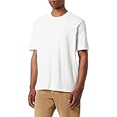 Armani Exchange Mens Ax Logo with Square Outline Regular Fit Tee