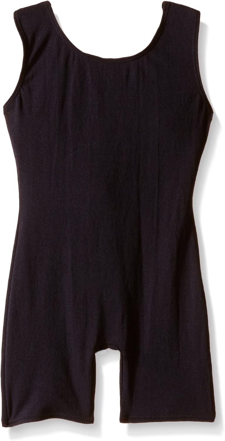 Jacques Moret Girls' Dance Basic Tank Biketard: Clothing