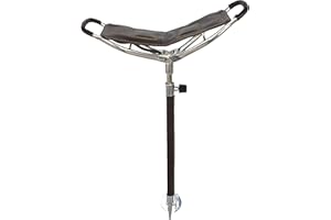 CHALLENGER Farrier Adjustable Outdoor Golf Sport Spectator Folding Chair Seat Stick 98471