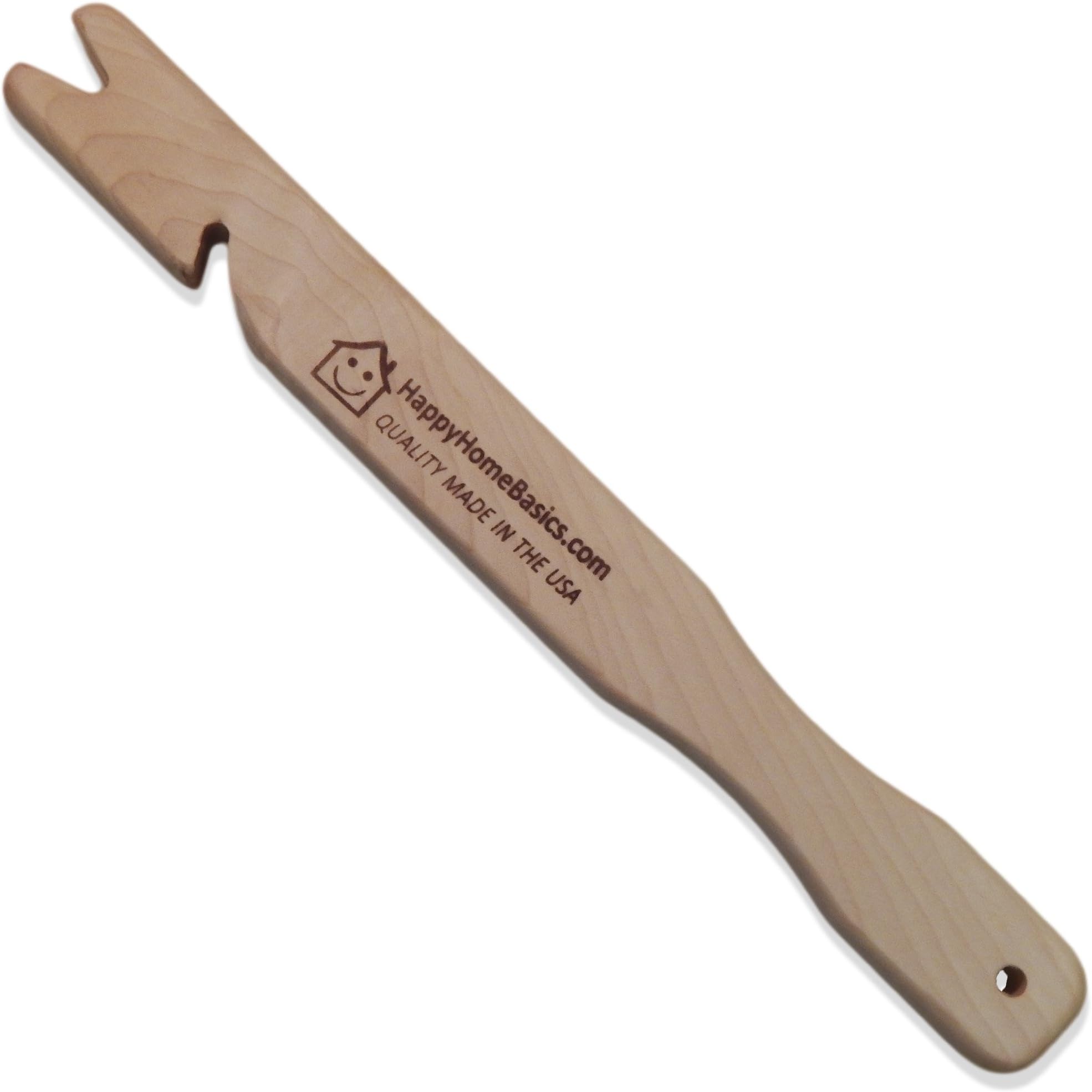 USA Made Oven Rack Puller Pusher Handle; American Handcrafted Solid Maple Wood Push & Pull Baking Tool For the Home Chef, Pizza Chef, Gourmet Chef, BBQ Chef & Artisan Bread Bakers; Gift Set Includes Best Dessert Recipes and Barbecue Grilling E-books