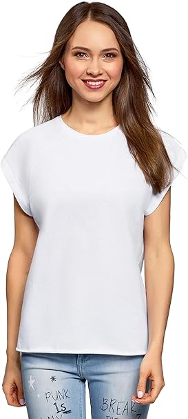 t shirt basique femme coton
