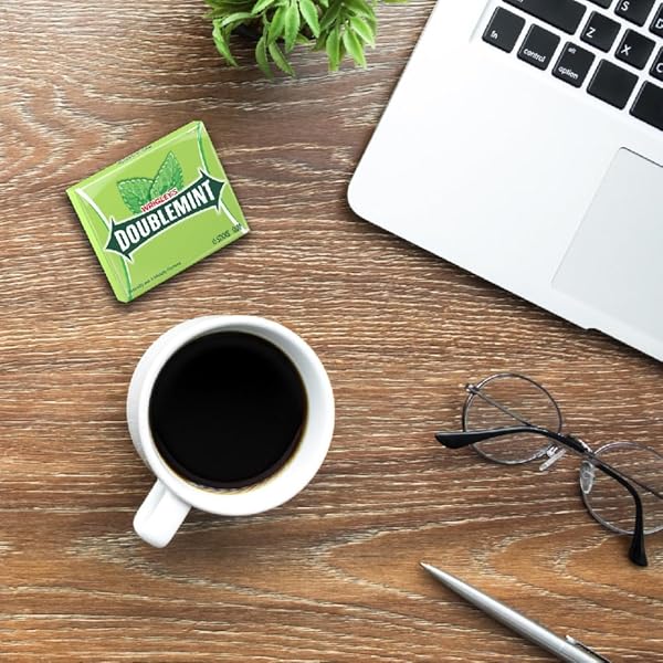 WRIGLEY’S DOUBLEMINT MINT GUM CHEWING GUM BULK PACK, 15 STICK (PACK OF 10)