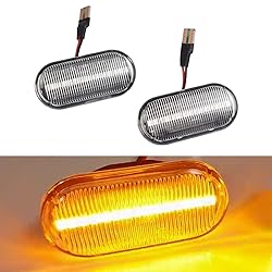 2pcs Dynamic LED Side Marker Lights 12V Flowing