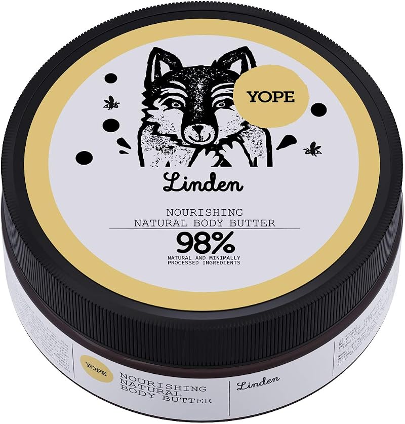 Yope Natural Nourishing Body Butter Linden Chamomile Calendula Shea Murumuru