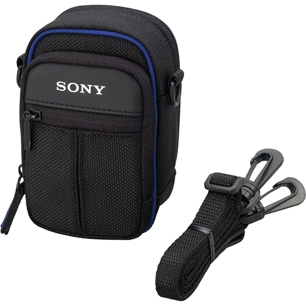 SONY LCSCSJ SOFT CARRYING CASE FOR SONY S, W, T, AND N SERIES DIGITAL CAMERAS , BLACK