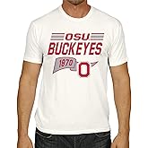 Campus Colors NCAA Adult Unisex Varsity Club Pennant T-Shirt Tag-Less, Ringspun Cotton Short Sleeve Shirts, Comfort