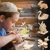 WISYOK 10pcs A4 Plywood Sheets 300x210x2mm Basswood Unfinished Crafts view 7