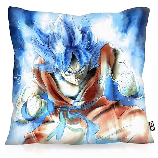 VOID Goku Cojín con Dibujo Funda de cojín Funda para Outdoor ...