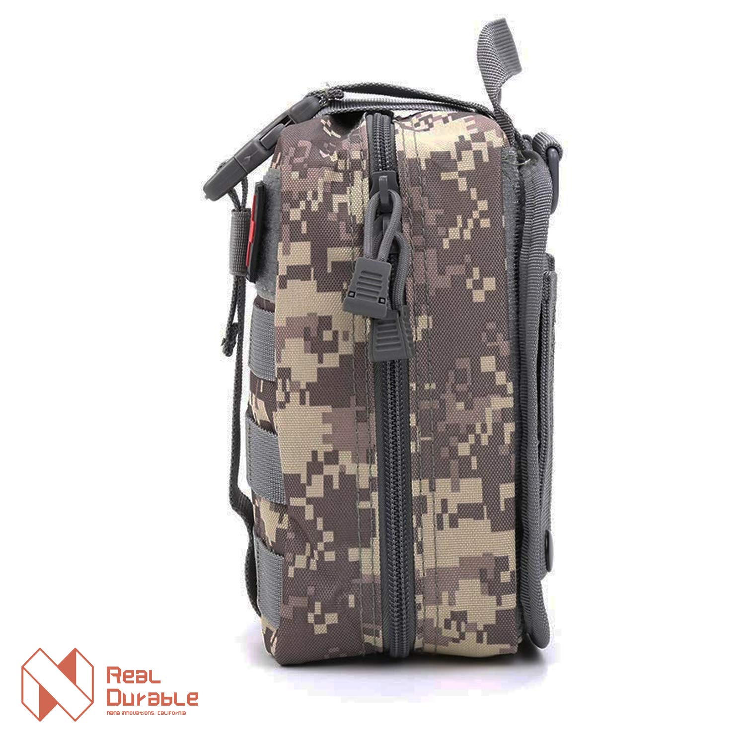 Nana Innovations Medical First Aid Kit Pouch Tactical Medical Bag Molle EMT Outdoor Emergency Survival Pouch (ACU)