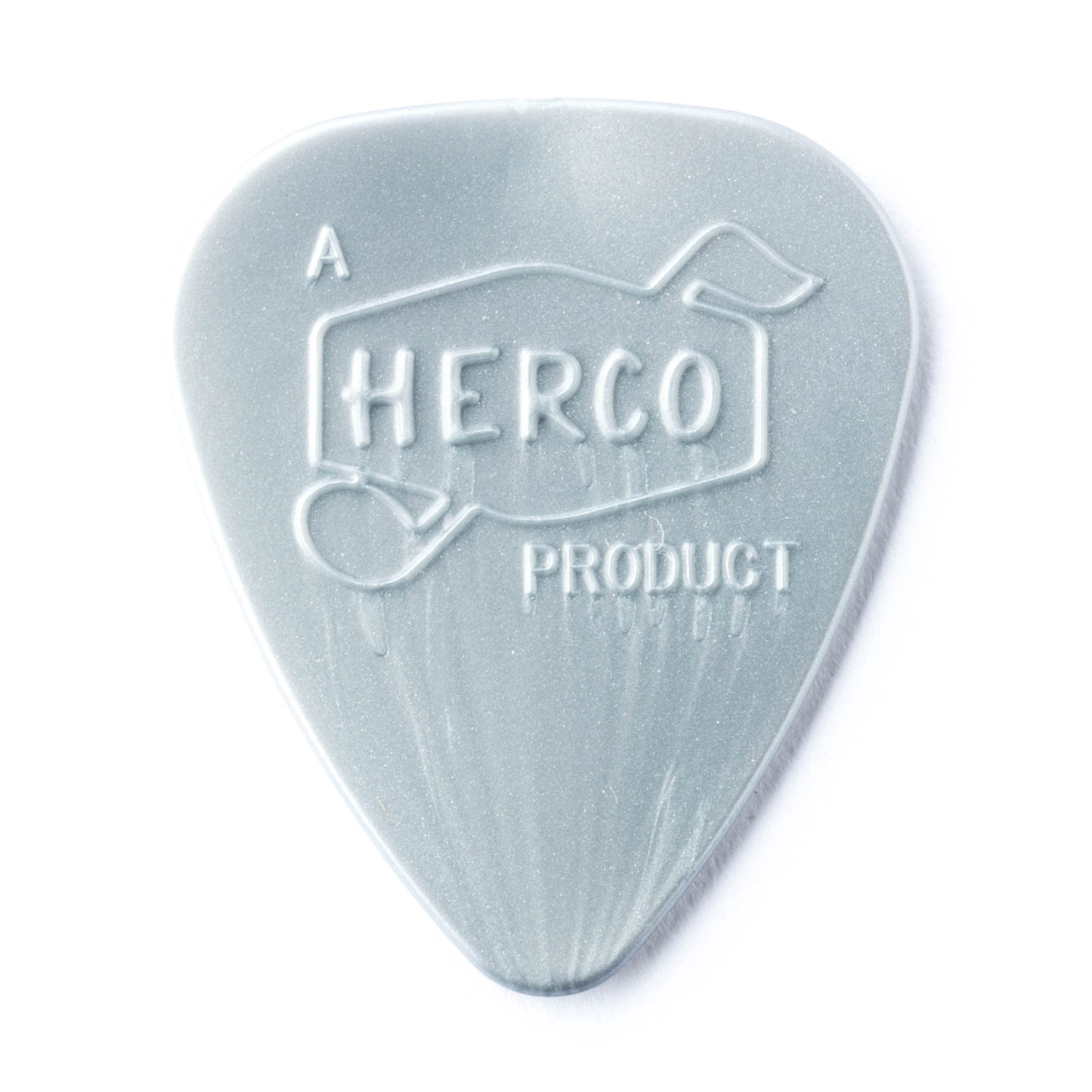 Jim Dunlop HEV211R Guitar Picks, Heavy, Silver