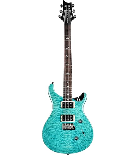 Amazon.com: PRS SE Custom 24-08 Quilt Package, Lake Blue with