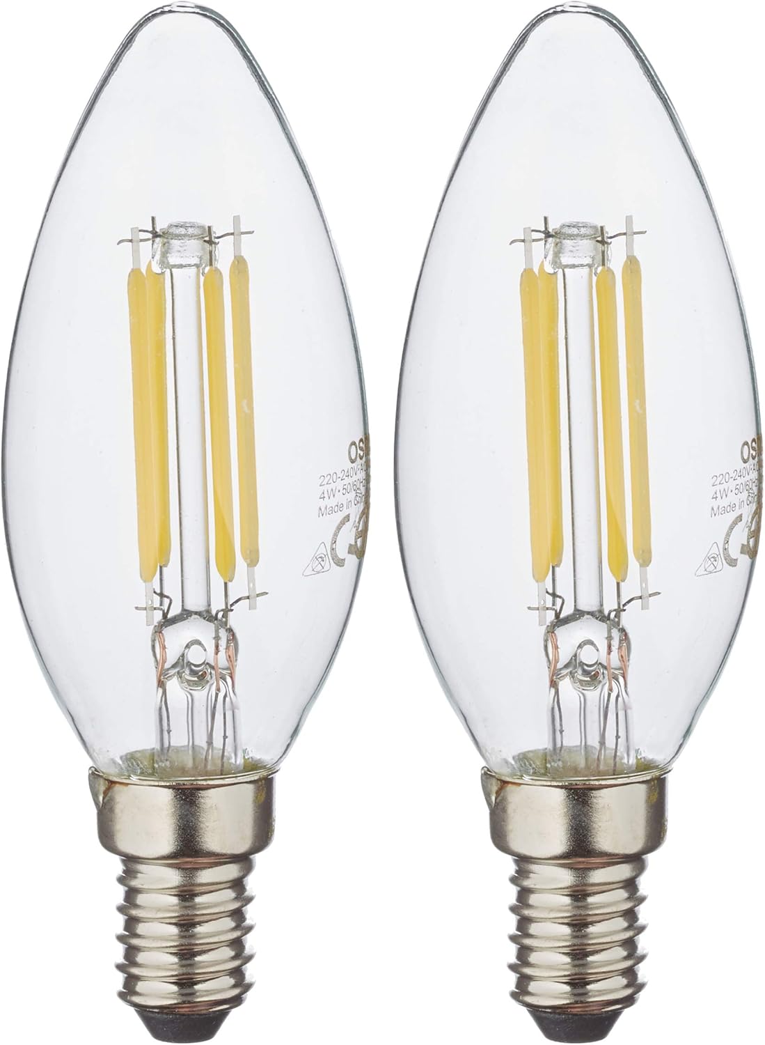 OSRAM LED lamp, Clear, 2 Count (Pack of 1)