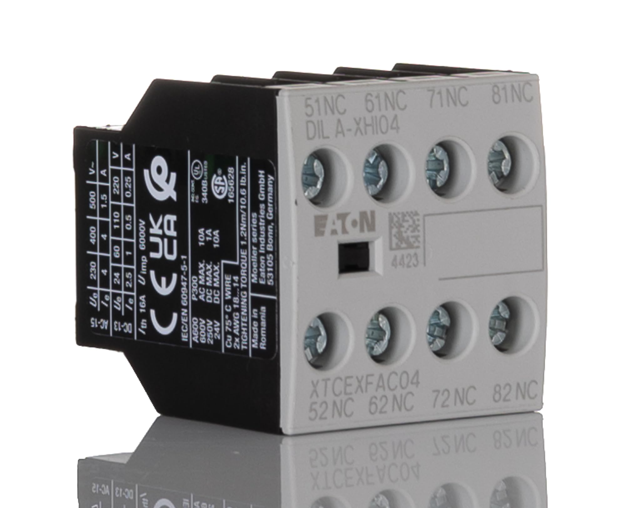 Eaton Moeller Hilfsschalter DILA-XHI04 Auxiliary Switch Block