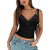 Avidlove Camisole Tops for Women Sexy Tank Tops Cami Y2K Bralette Spaghetti Strap Undershirts Slim Going Out Top Lingerie
