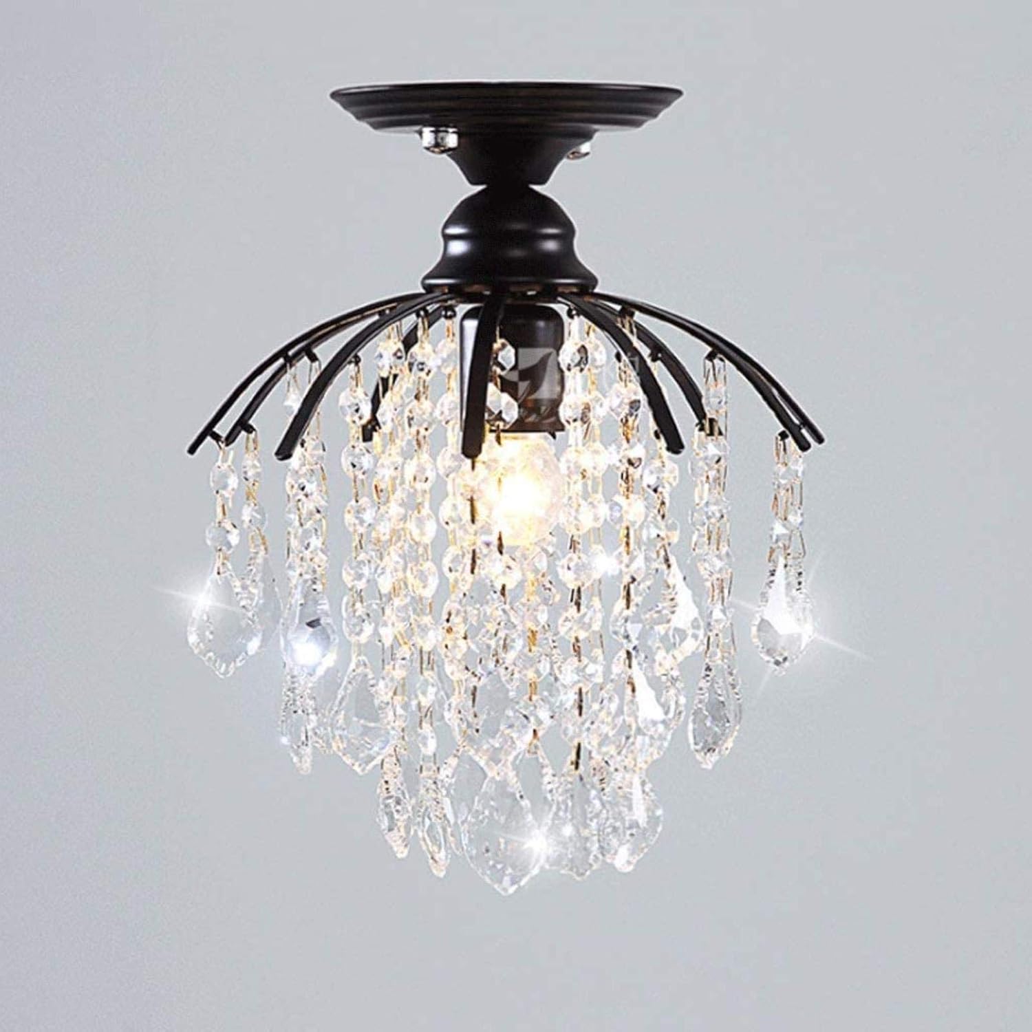 Simple crystal ceiling lamp,Mini Chic Crystal Chandeliers