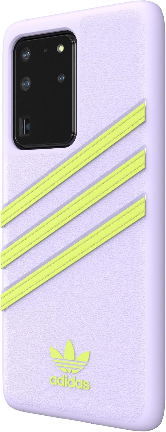 adidas Originals Protective Case for Samsung Galaxy S20 Ultra with 3 Stripes Yellow, Yellow Stripes - Image 4