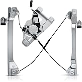 A-Premium Front Driver Side Power Window Regulator with Motor | Compatible with Chevrolet Equinox 2012-2017 &amp; GMC Terrain 2012-2017, Sport Utility, with 2-Pin Motor