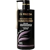 Frizzia PROFESSIONAL Conditioner with Maca, Argan and Vegetable Collagen | Repairs and Strengthens Damaged Hair | Opens Cuticles, Softens and Nourishes All Hair Types | 500ml