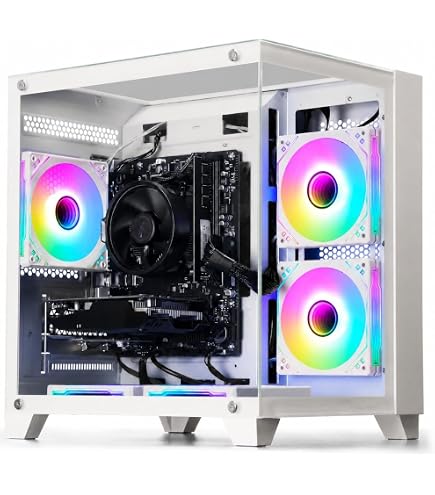 Amazon.com: Gaming PC Desktop Computer – AMD Ryzen 7 5700G 4.6GHz