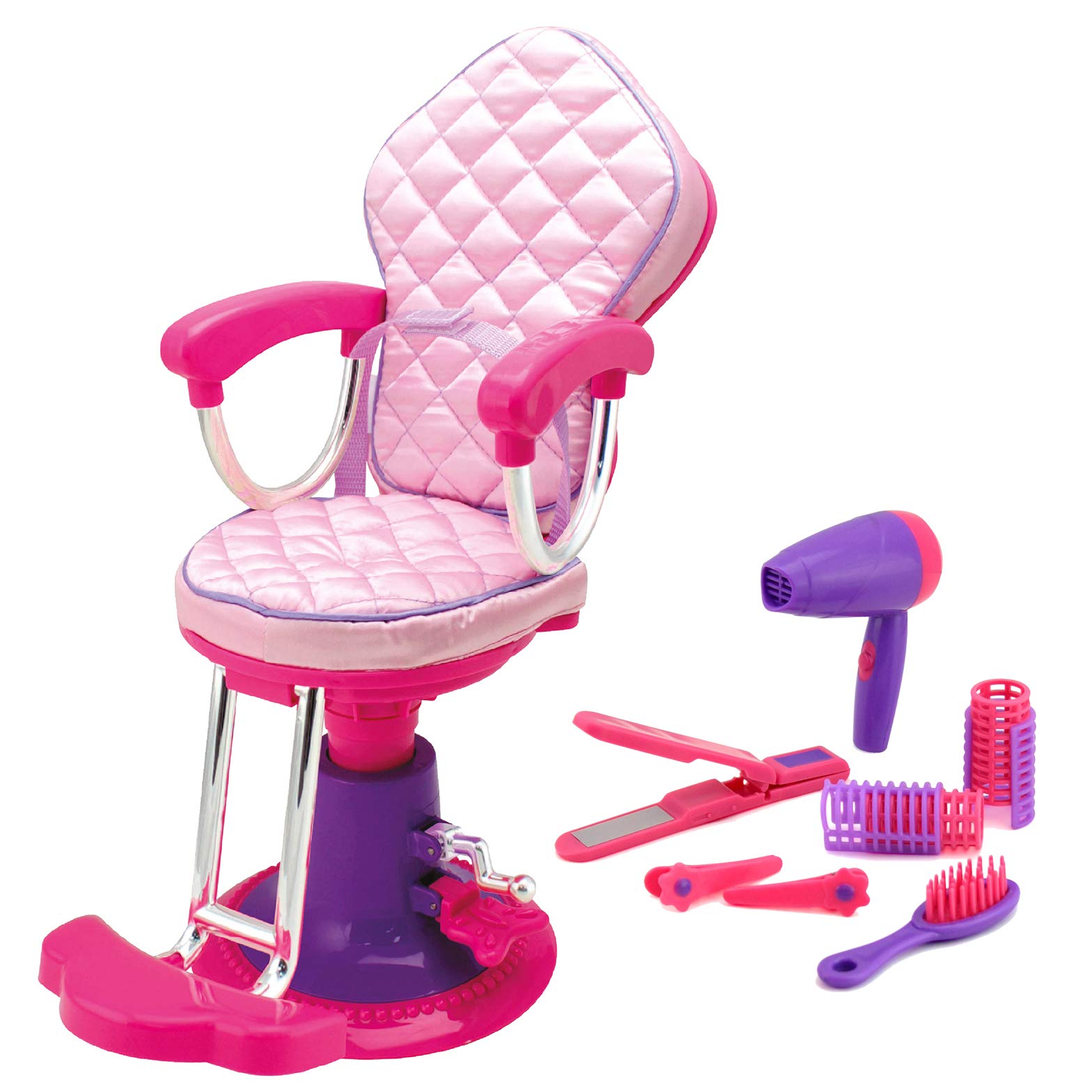 Molly Dolly 18 Inch Doll Salon Chair Accessory Set Fits Most 18 Dolls Perfect For Our Generation Or American Girl Dolls Buy Online In Indonesia At Desertcartid Productid 78889057