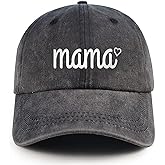 Mama Hat for Women Adjustable Cotton Baseball Cap Gifts for Mom Hats