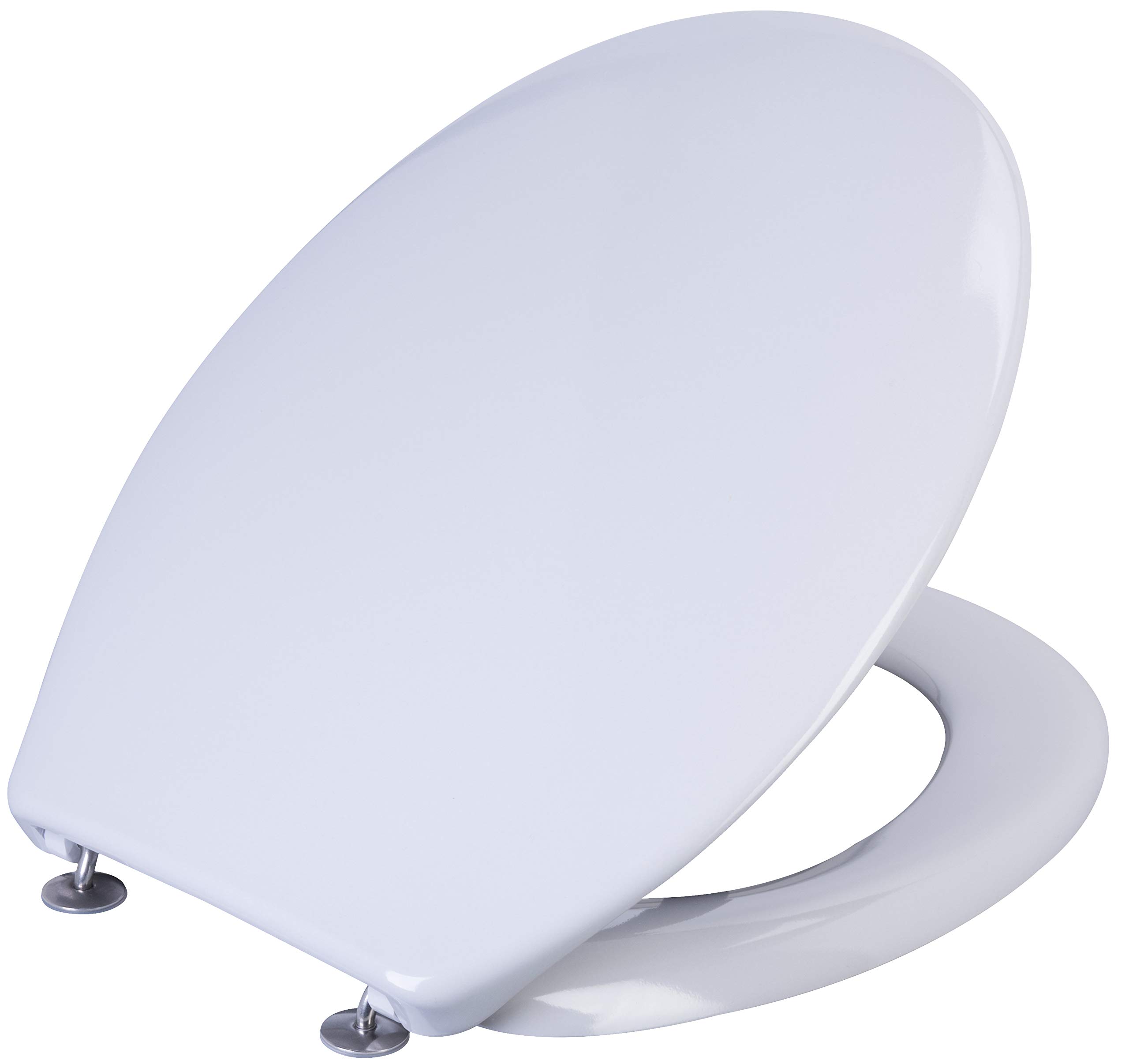 Cornat Cetina Simple Look in Manhattan Grey-Easy-Care Duroplast-Plain Design fits in Any Bathroom seat/Toilet lid / KSCET22