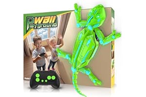 FirYawee Wall Climbing Remote Control Chameleon, Rechargeable Remote Control Robot Kids Toys, 360° Rotating RC Stunt Car with Light, RC Robot Toys for 3-12 Year Old Boys Girls Kids
