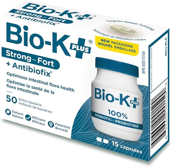 BioK+ CL1285 Capsules 50 Billion Cells Per Capsule (15 Capsules