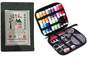 Embroidery Stitch Book, Embroidery Stitch Book Kit, DIY Sewing Books, EmbroideryS Books of Stitches, with 86/128 Sewing Tips 