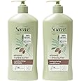 Suave Professionals Moisturizing Shampoo and Conditioner for Dry Hair Almond and Shea Butter Paraben-free and Dye-free 18 oz,