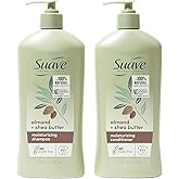Suave Professionals Moisturizing Shampoo and Conditioner Almond + Shea Butter 18 oz, 2 count