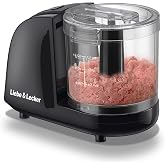 Liebe&amp;Lecker Mini Food Processor 1.5 Cup Electric Food Chopper | Vegetable Chopper For Onions Garlic Meat Food, Chopper Container For Dicing, Mincing &amp; Puree, Dishwasher Safe Compact Size