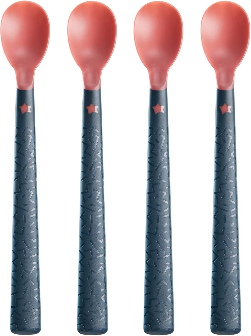 Tommee Tippee Heat Sense Weaning Spoons 4+ Months Pack of 4