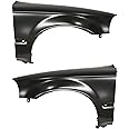 Garage-Pro Front Fender Compatible With Set of 2 1996-1998 Honda Civic Primed Steel Driver and Passenger Side