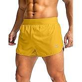 G Gradual Running Shorts for Men 3 Inch Lighweight Quick Dry Workout Gym Athletic Jogging Shorts with Inner Key Pocket