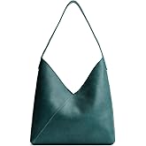 Portland Leather Goods Naomi Shoulder Bag – Handmade Slouchy Bag with Adjustable Crossbody Strap & Secure Magnetic Closure
