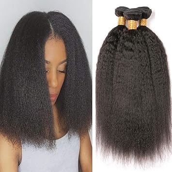 Amazon Com Bk Beckoning Virgin Yaki Hair 3 Bundles Brazilian