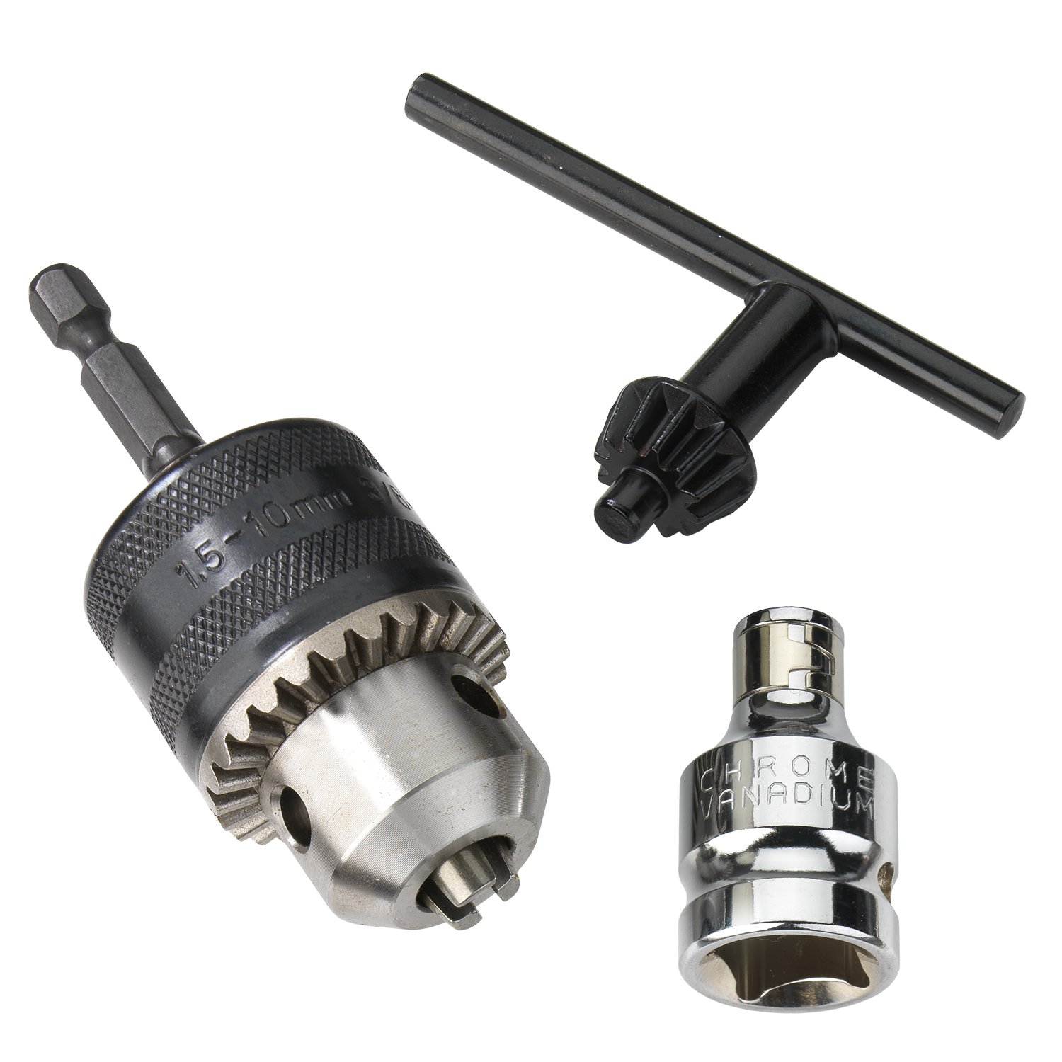 Neiko 20754A 3/8 Drill Chuck With 1/4 Quick Change Hex Shank Convert