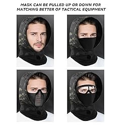 Yzpacc Tactical Balaclava Full Face Mask for