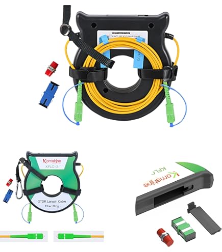 フルークネットワークス SinglemodeTest ReferenceCord Fluke Networks SRC-9-SCST-KIT Singlemode Test Reference Cord