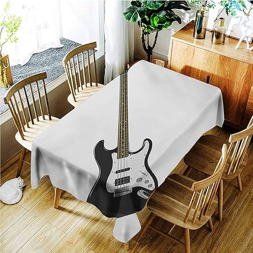 Amazon Com Tt Home Tablecloth Guitar Bass Four String Rhythm