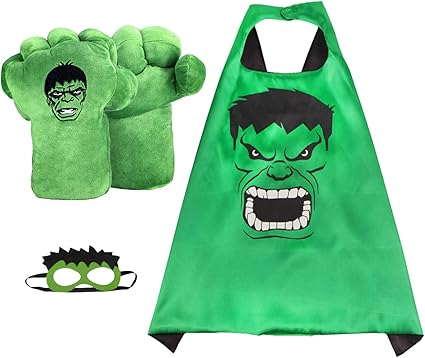 EQUASIS Hulk Hands Gloves for Kids Hulk 