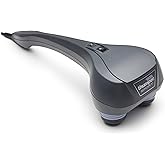 Thumper Sport Percussive Massager - Deep Tissue Home use Massage for Muscles, Back, Shoulders, Neck, Legs, arms. Portable Therapy Action Electric Handheld Massager with Long Handle