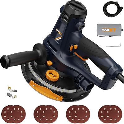 MAXXT 810W Handheld Drywall Sander Variable Speed Electric Wall Sander