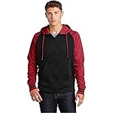 SPORT-TEK Unisex Sport-Wick Varsity Fleece Full Zip Hooded Jacket