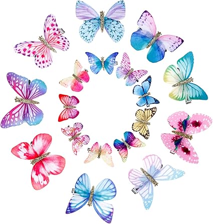 baby butterfly clips